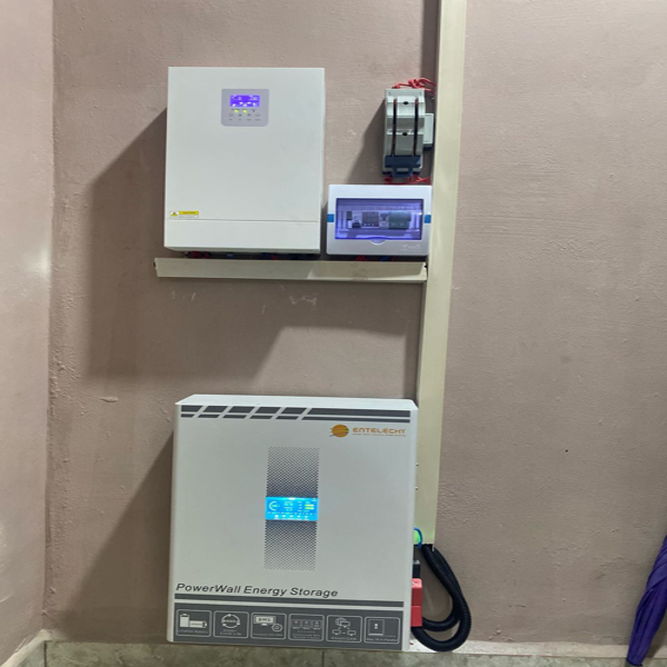 Another successful installation of 5.5kW & 5kWh Hybrid Home Solar System